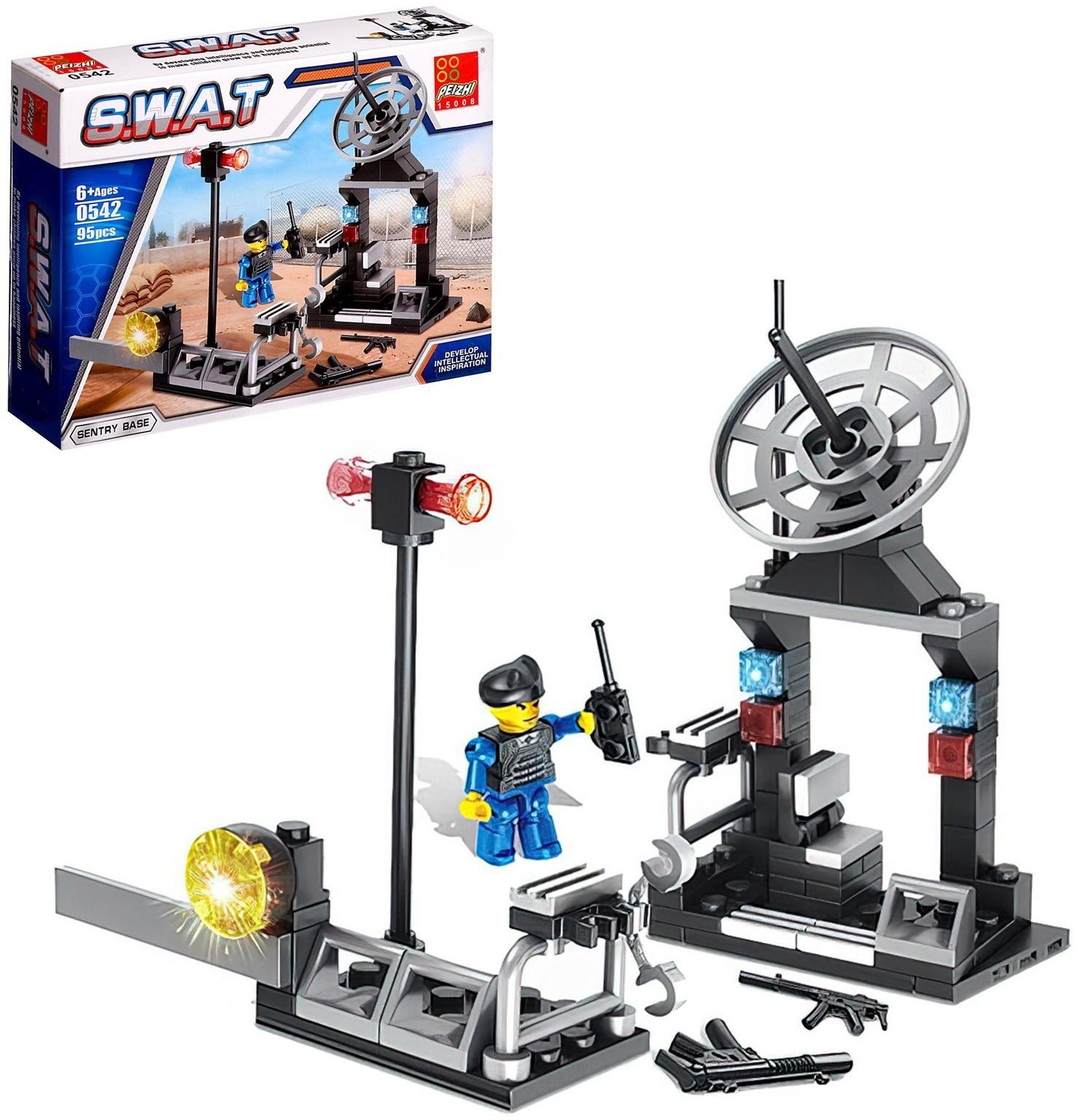 Конструктор Спецназ «База разведки», 95 деталей