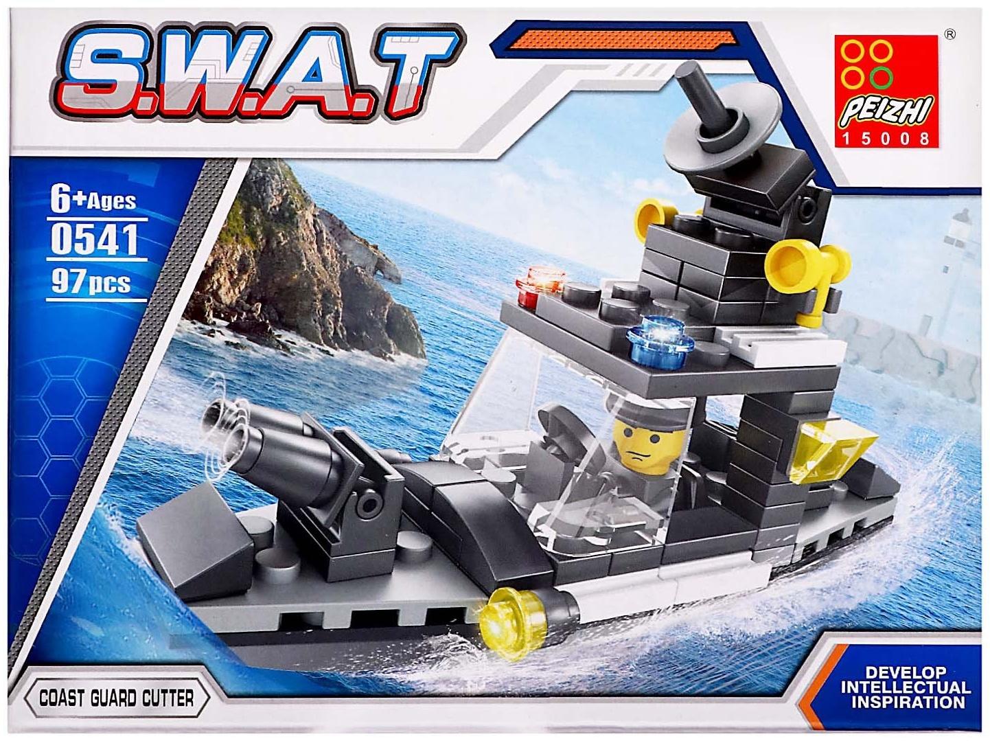 Конструктор Спецназ «Береговая охрана», 97 деталей