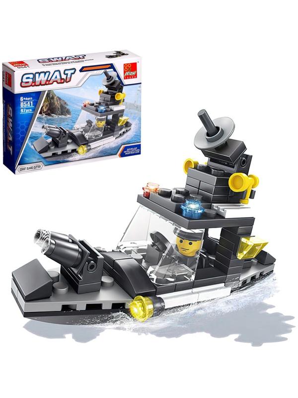 Конструктор Спецназ «Береговая охрана», 97 деталей
