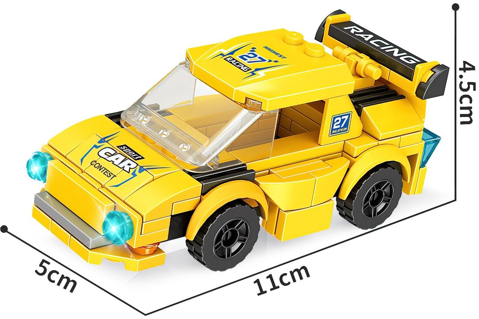 Конструктор Гонка «Спорткар», 104 детали