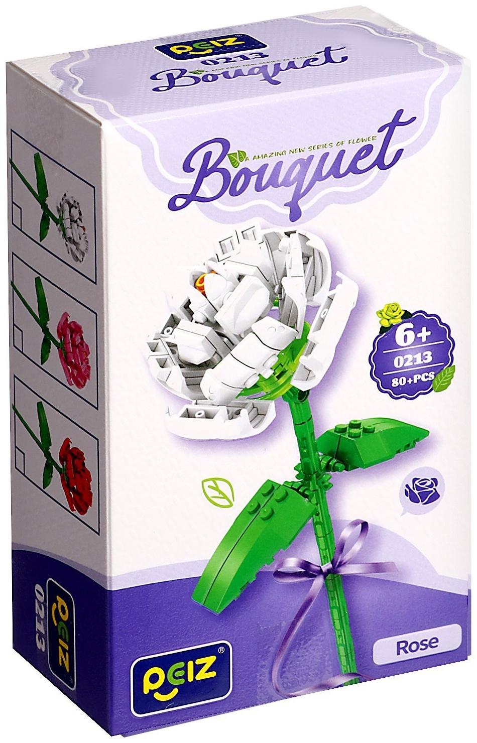 Конструктор Букет «Хризантема», 98 деталей