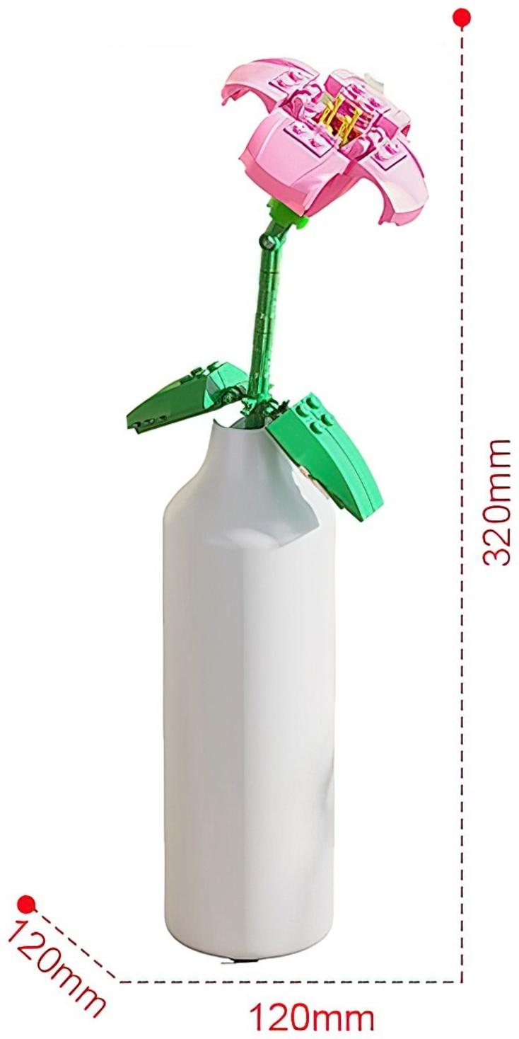 Конструктор Букет «Колокольчик», 70 деталей