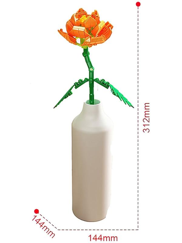 Конструктор Букет «Пион», 82 детали