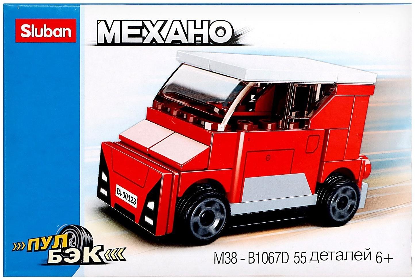 Конструктор Механо «Кроссовер», инерция, 55 деталей