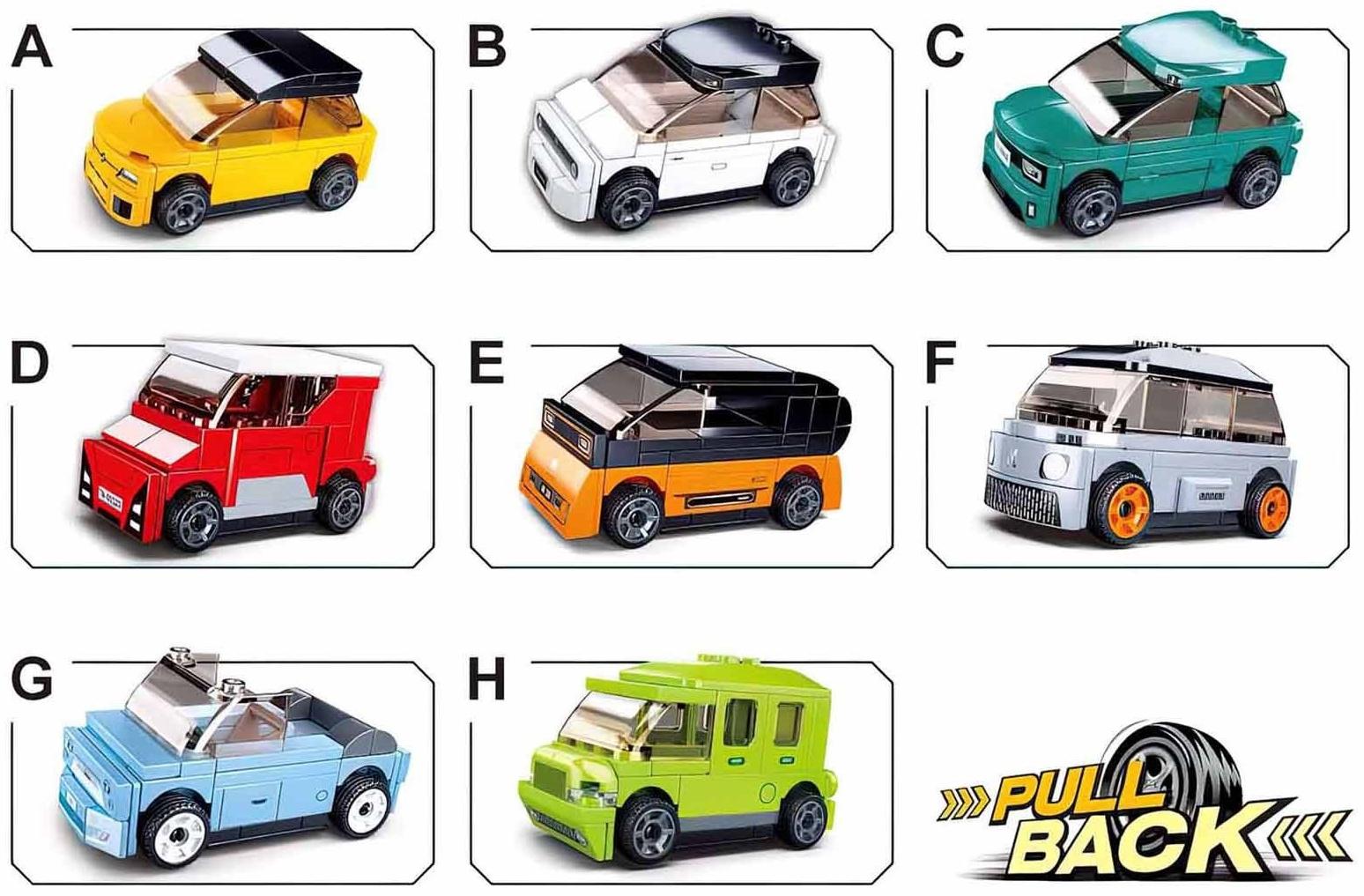 Конструктор Механо «Кроссовер», инерция, 55 деталей