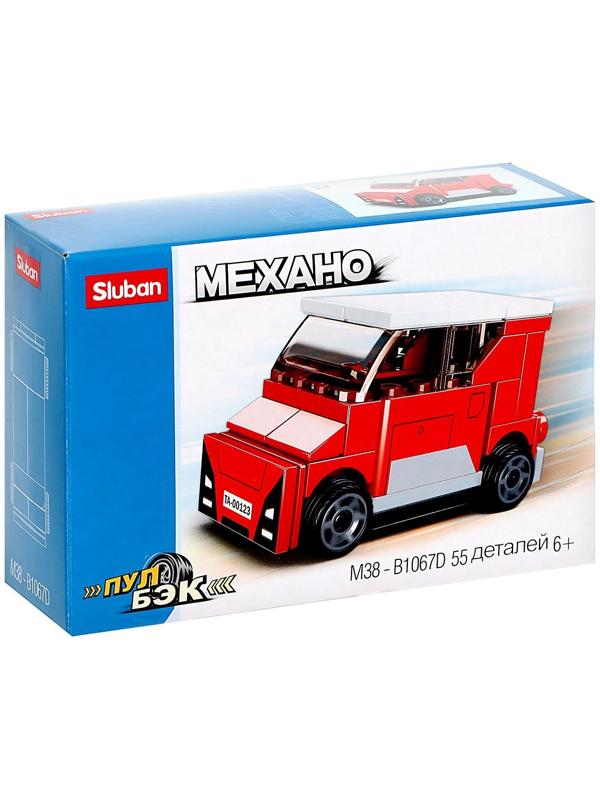 Конструктор Механо «Кроссовер», инерция, 55 деталей