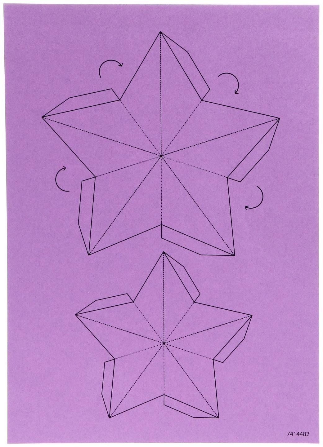 Полигональный конструктор «Ракета», 10 листов