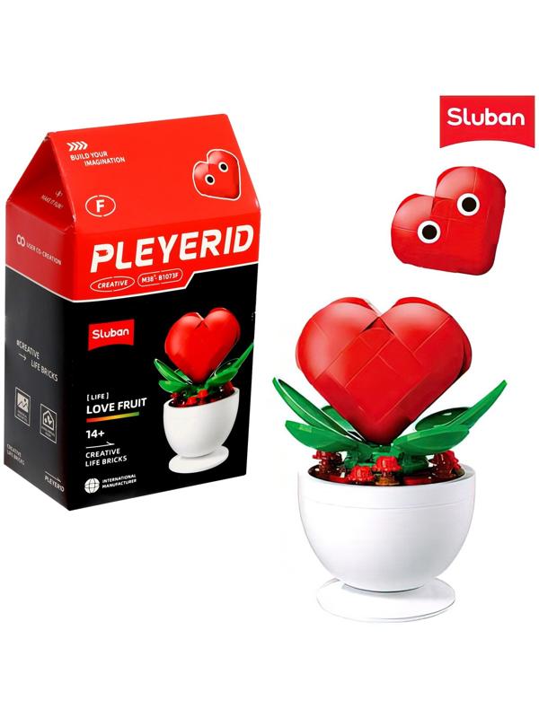 Конструктор «Цветы в горшочке», 6 видов, МИКС