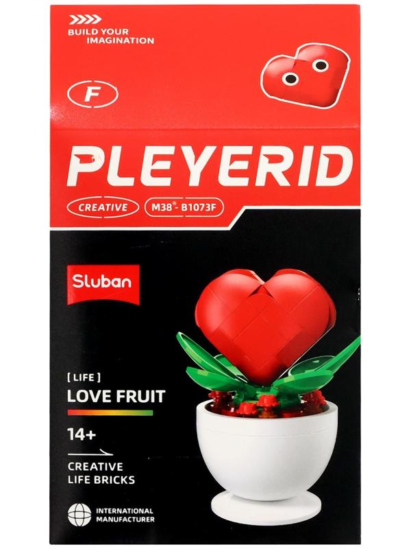 Конструктор «Цветы в горшочке», 6 видов, МИКС