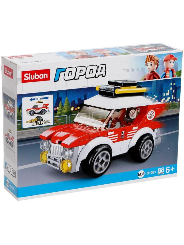 Конструктор Город «Городской автомобиль», 88 деталей