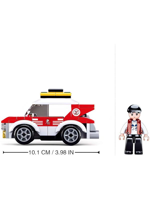 Конструктор Город «Городской автомобиль», 88 деталей