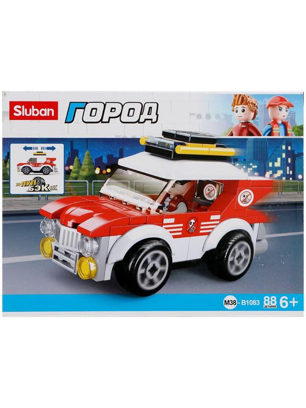 Конструктор Город «Городской автомобиль», 88 деталей