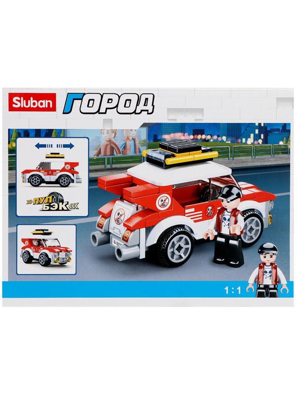 Конструктор Город «Городской автомобиль», 88 деталей