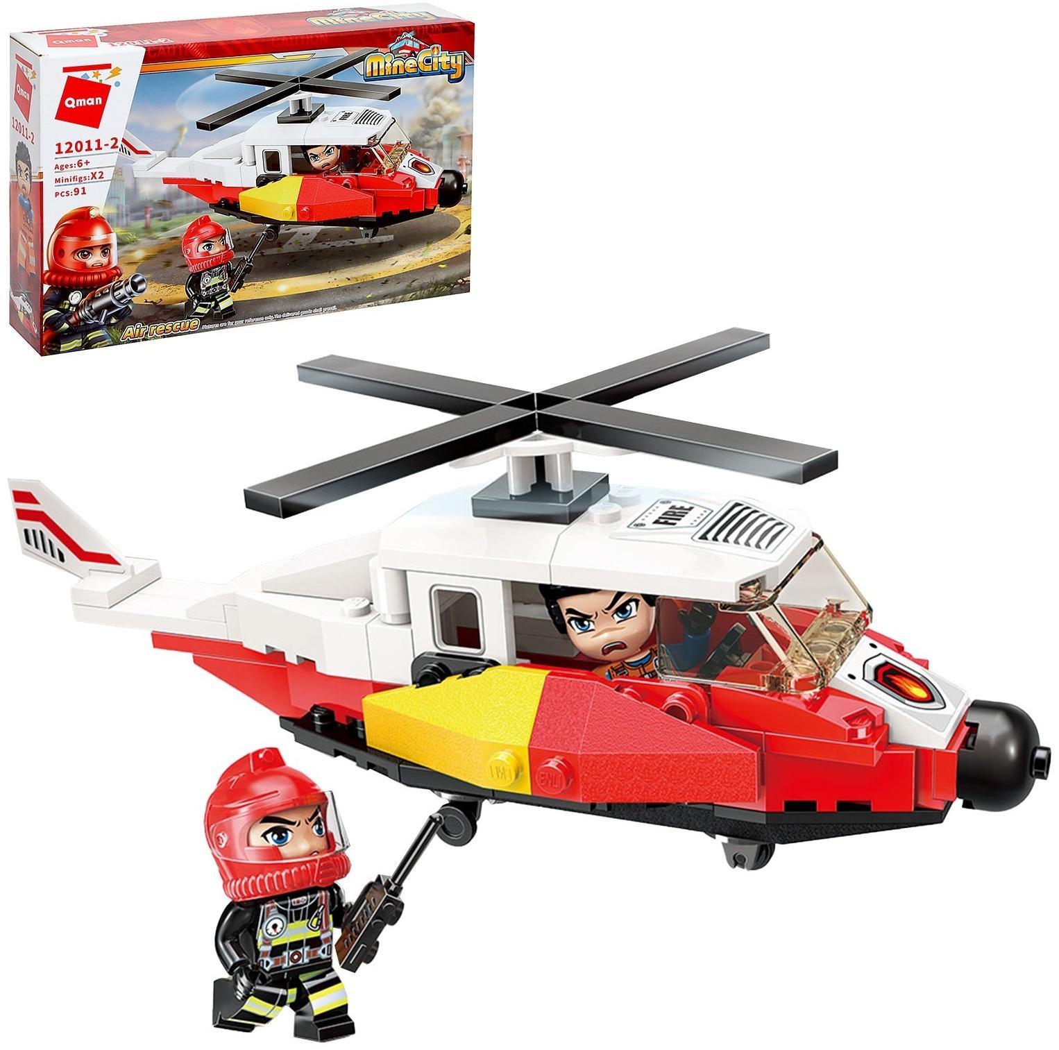 Конструктор Огнеборцы «Пожарная машина», 4 вида, МИКС