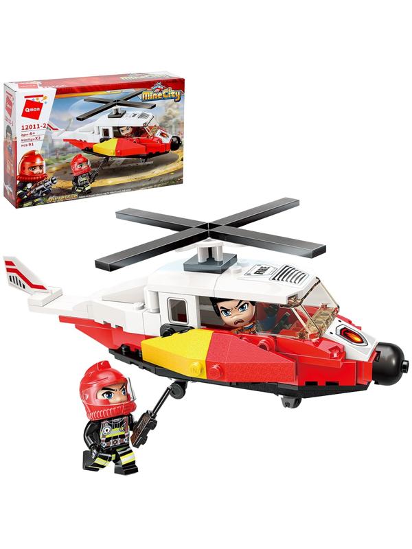 Конструктор Огнеборцы «Пожарная машина», 4 вида, МИКС