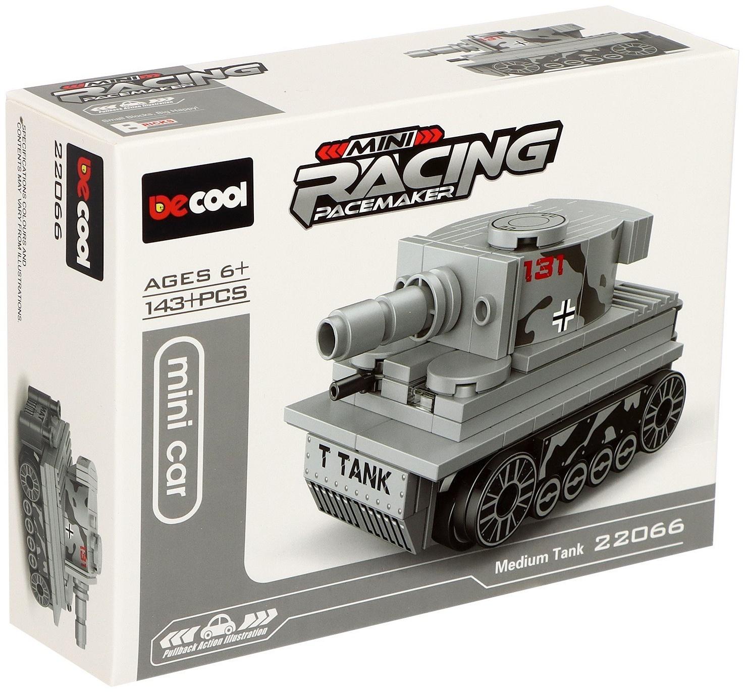 Конструктор Армия «Танчики», 4 вида, МИКС