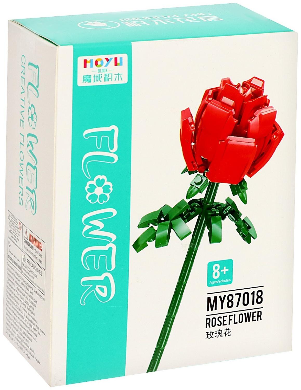 Конструктор Цветы «Красная роза»