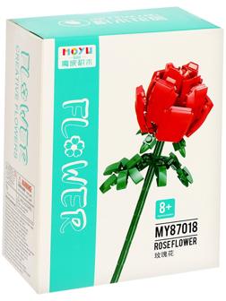 Конструктор Цветы «Красная роза»