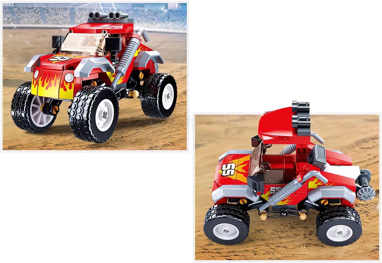 Конструктор Город «Джип бигфут», подвеска, 150 деталей