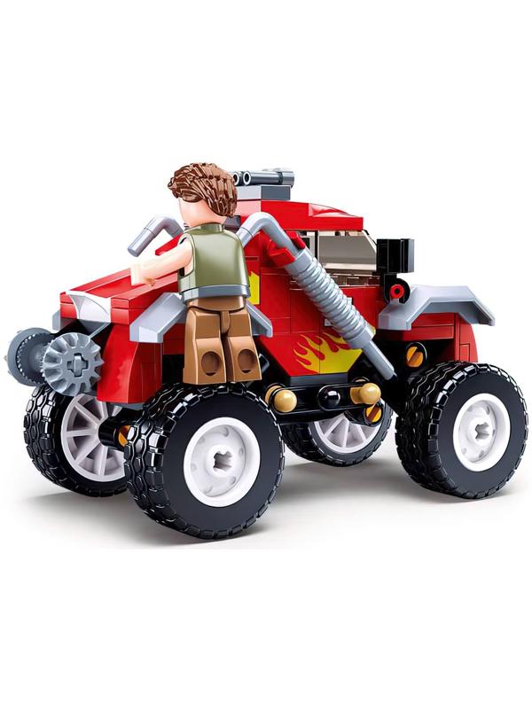 Конструктор Город «Джип бигфут», подвеска, 150 деталей