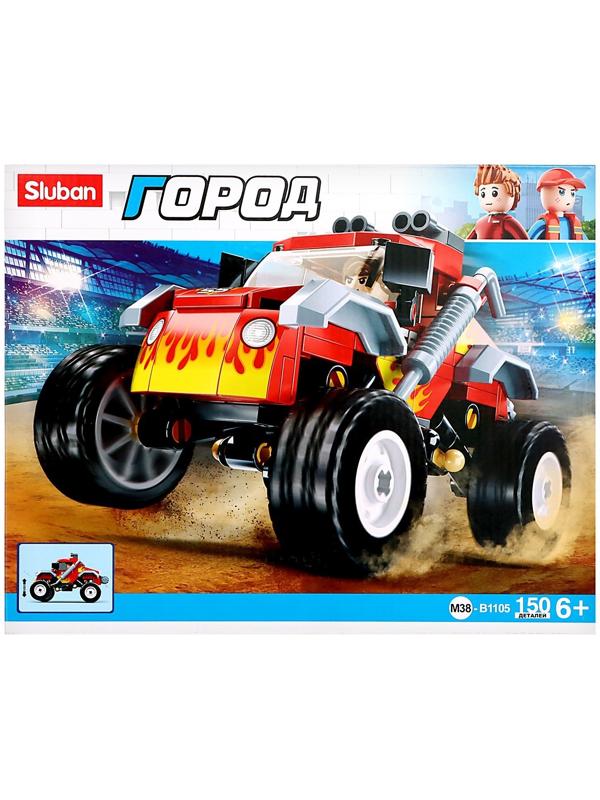 Конструктор Город «Джип бигфут», подвеска, 150 деталей