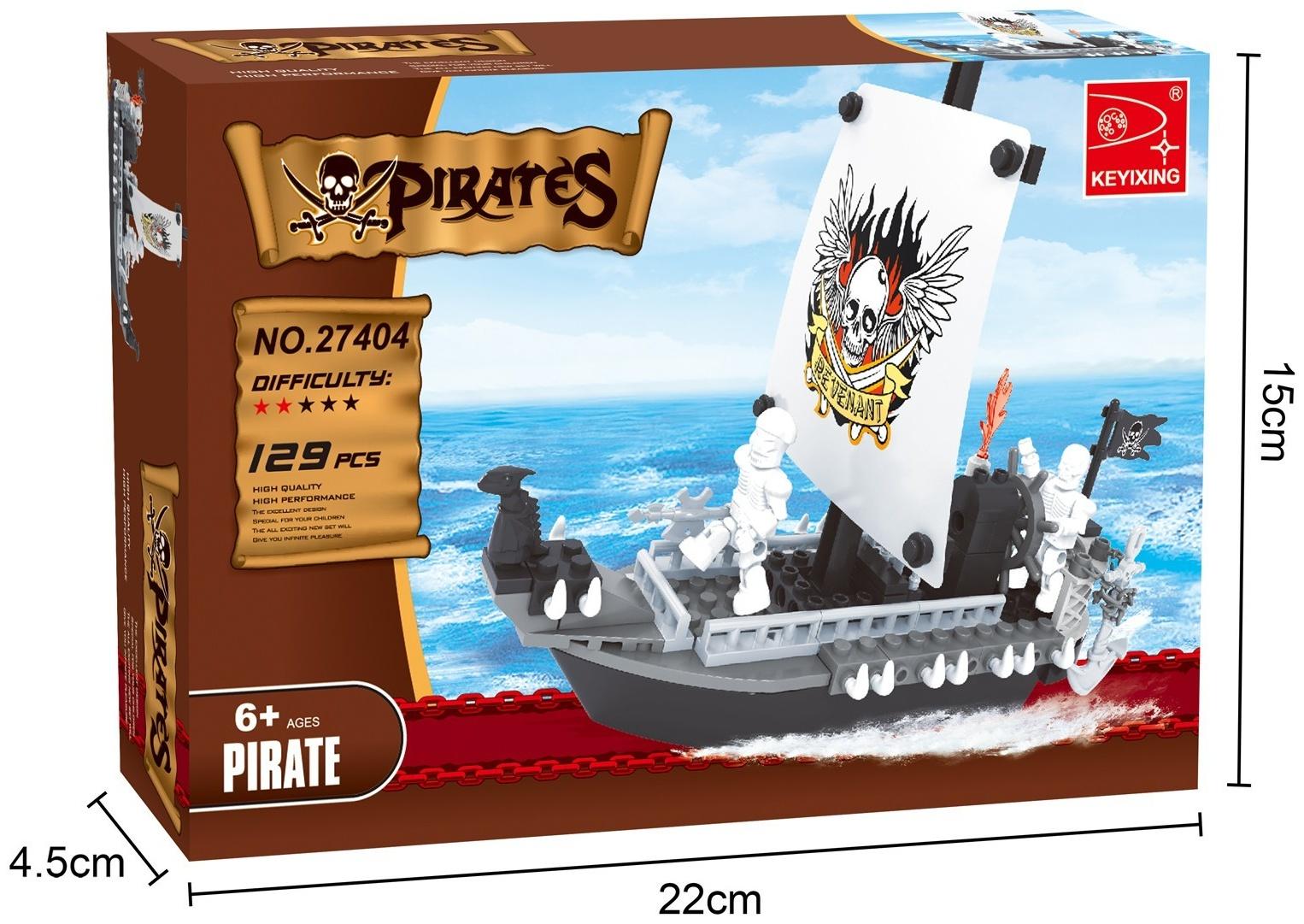 Конструктор Пираты «С того света», 127 деталей