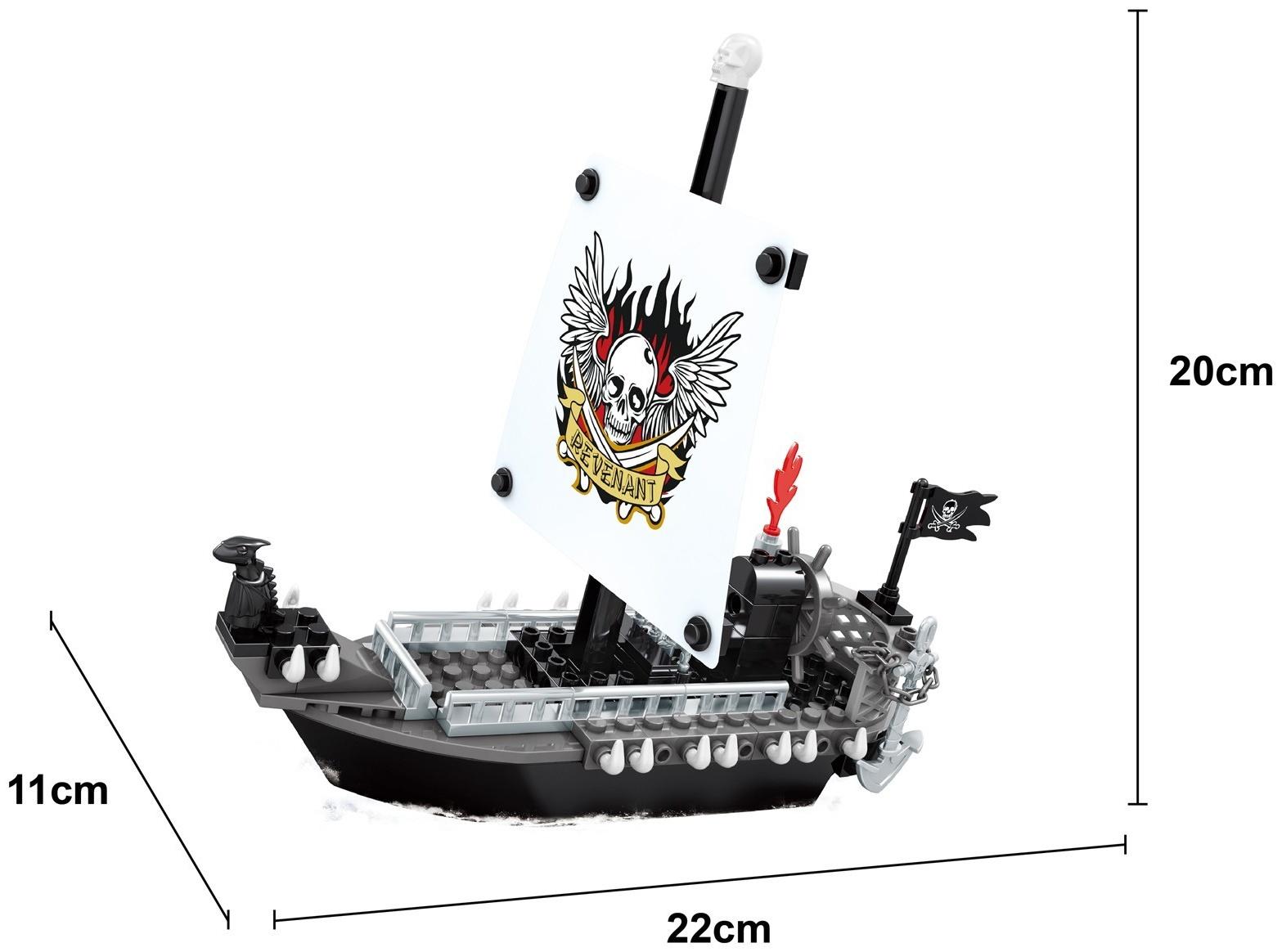 Конструктор Пираты «С того света», 127 деталей