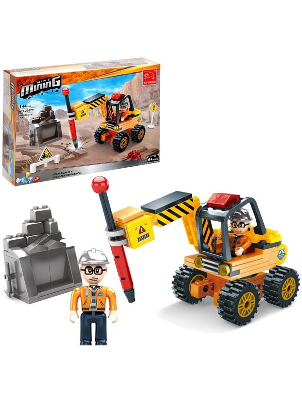 Конструктор Кладоискатели «Бур», 144 детали