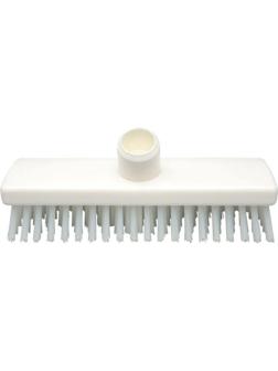 Щетка скраб для пола и поверхностей FBK 225х60мм жесткая белая 22153-1