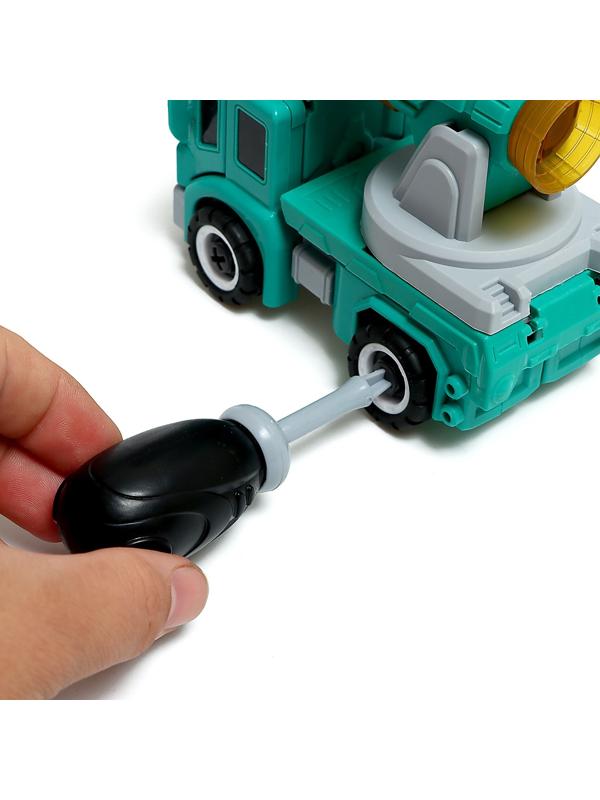 Конструктор винтовой «Военная техника», 2 в 1 робот-машина