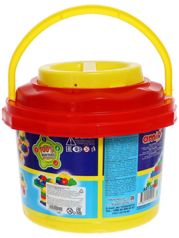 Конструктор BRICKS № 156, в ведре