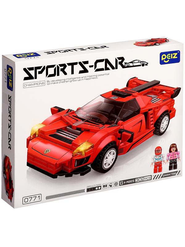 Конструктор Гонка «Спорткар», 302 детали