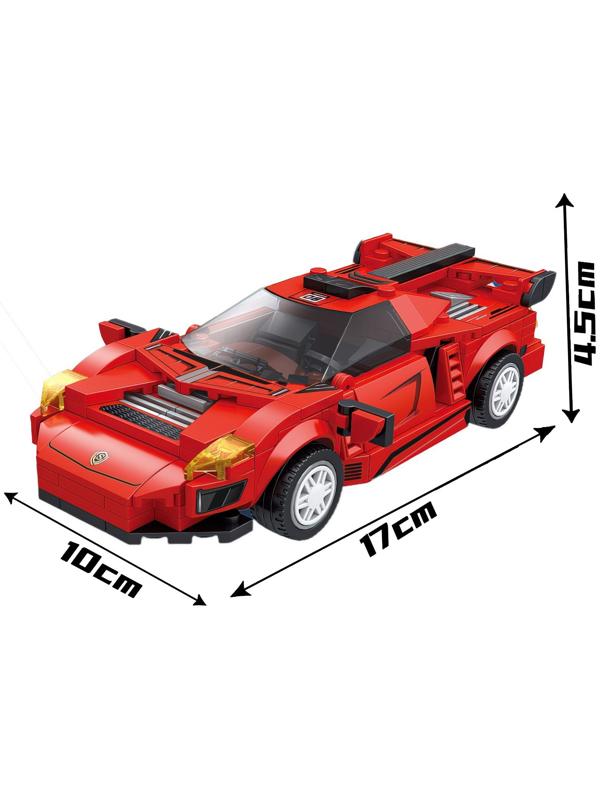 Конструктор Гонка «Спорткар», 302 детали