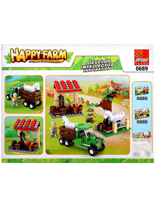 Конструктор Ферма «Конюшня», 247 деталей