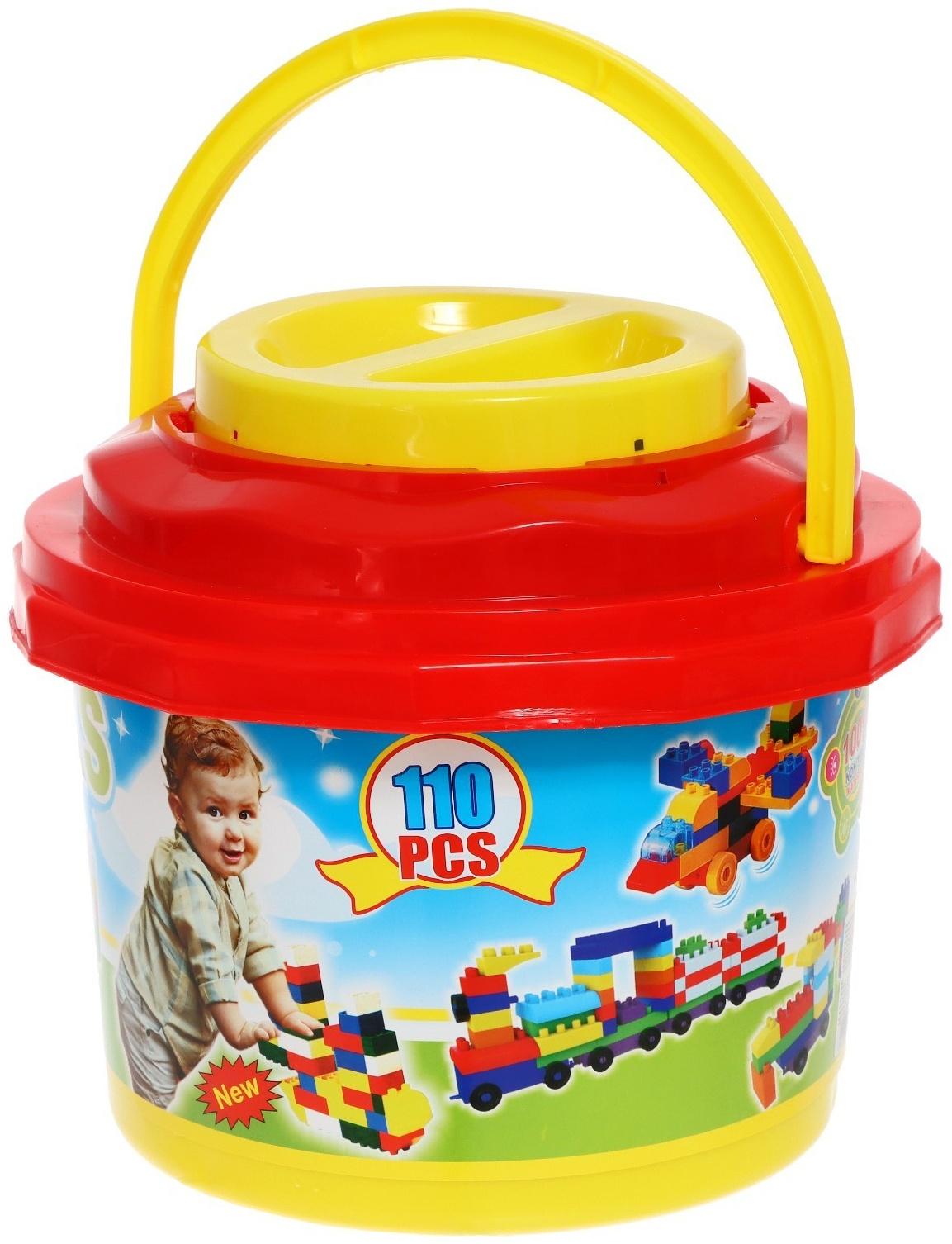 Конструктор BLOCKS №110, в ведре