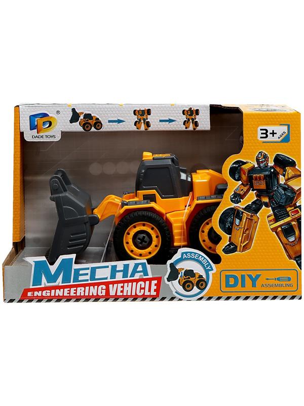 Конструктор винтовой «Погрузчик», 2 в 1 робот-машина