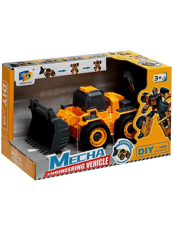 Конструктор винтовой «Погрузчик», 2 в 1 робот-машина