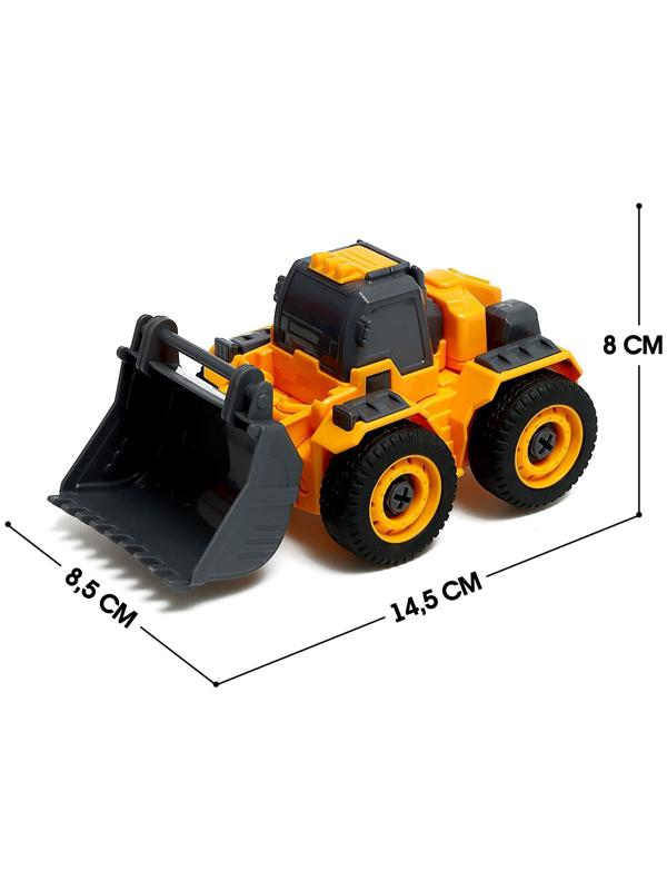 Конструктор винтовой «Погрузчик», 2 в 1 робот-машина