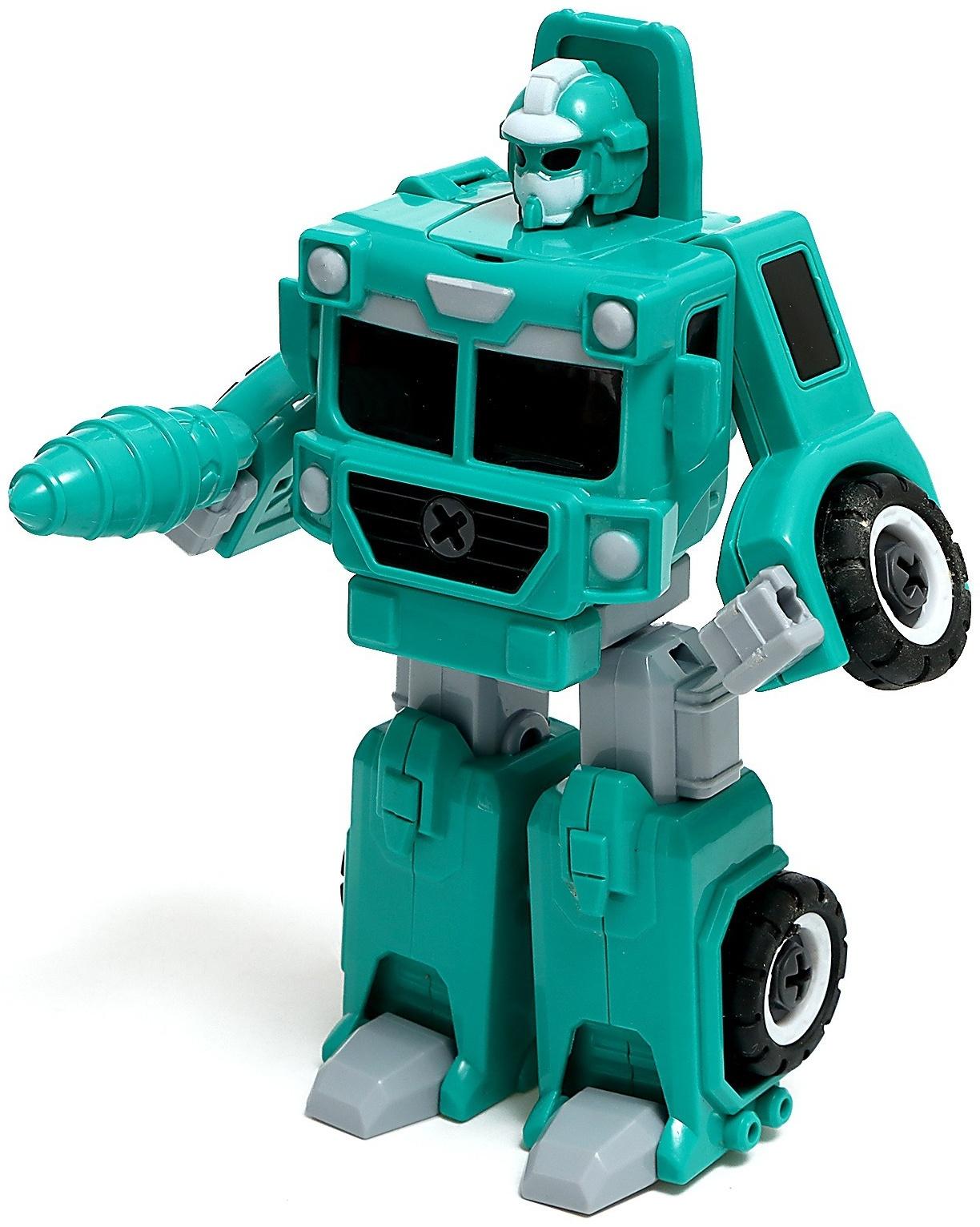 Конструктор винтовой «Военная техника», 2 в 1 робот-машина