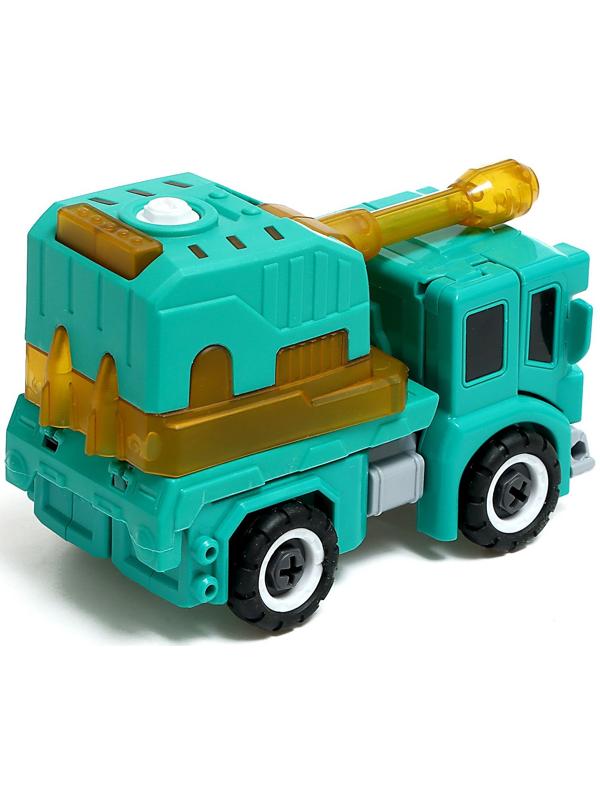 Конструктор винтовой «Военная техника», 2 в 1 робот-машина