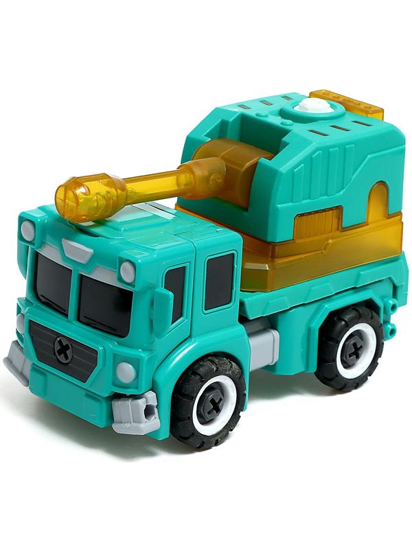 Конструктор винтовой «Военная техника», 2 в 1 робот-машина