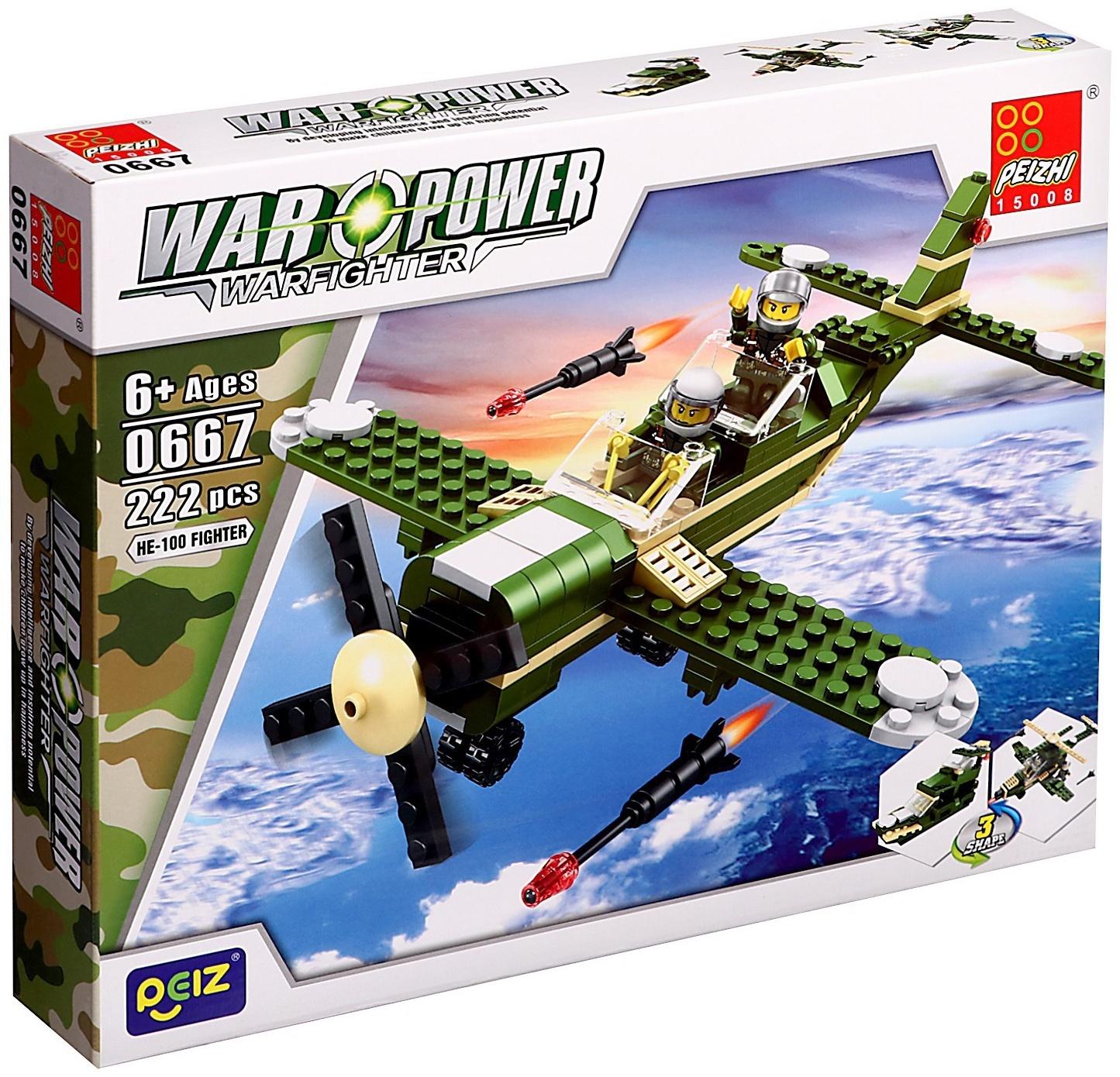 Конструктор 4 в 1 Военные «Солдаты», 4 вида МИКС