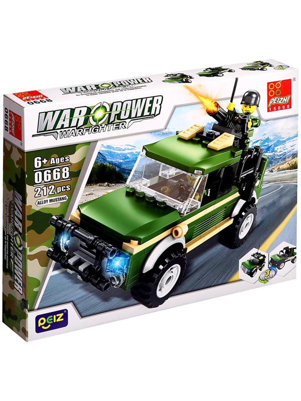 Конструктор 4 в 1 Военные «Солдаты», 4 вида МИКС