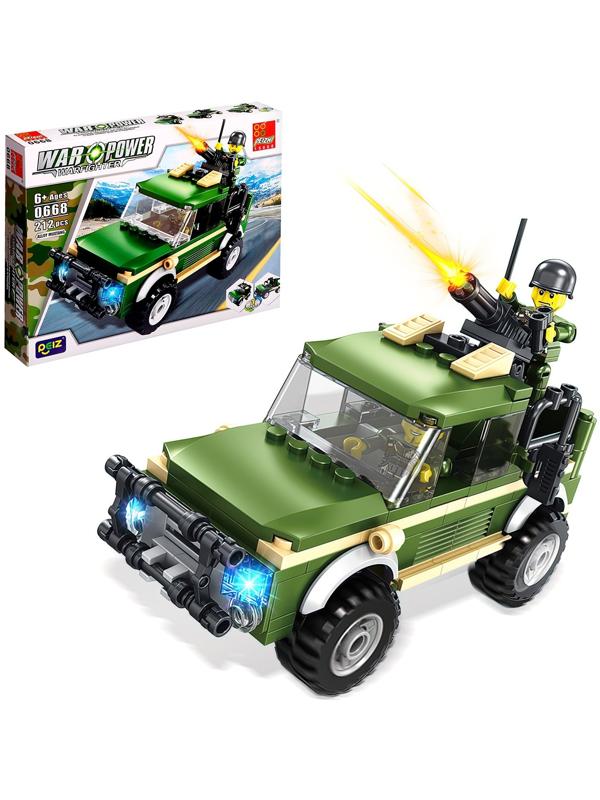 Конструктор 4 в 1 Военные «Солдаты», 4 вида МИКС