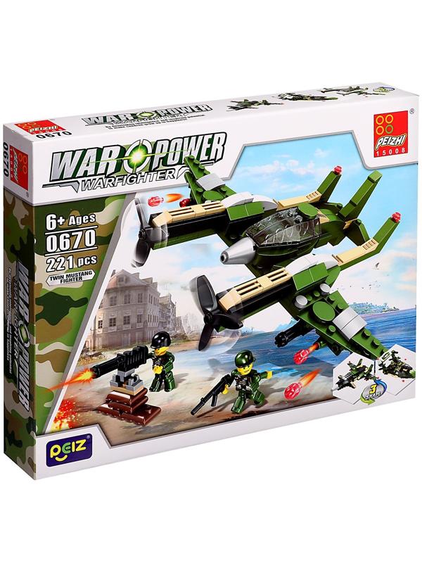 Конструктор 4 в 1 Военные «Солдаты», 4 вида МИКС