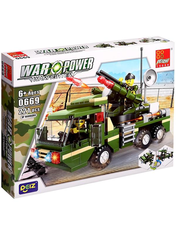 Конструктор 4 в 1 Военные «Солдаты», 4 вида МИКС