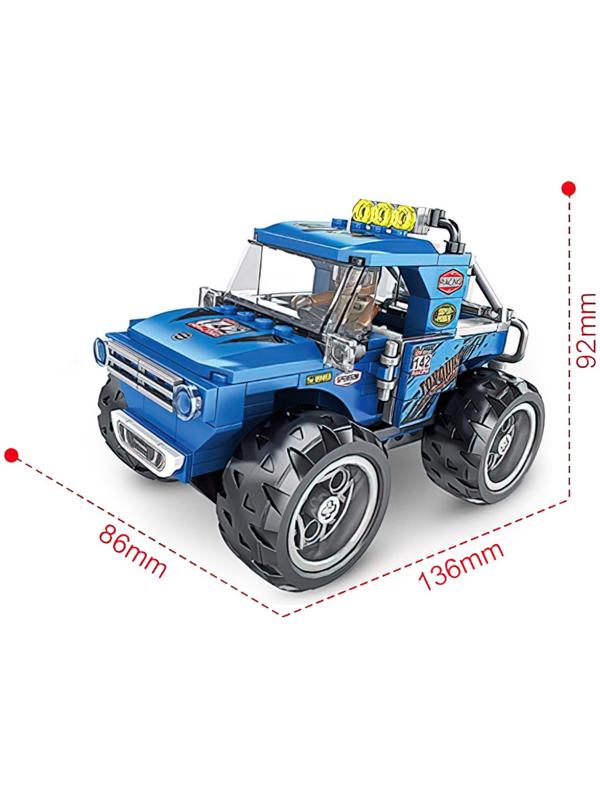 Конструктор Гонка «Бездорожье», 205 деталей
