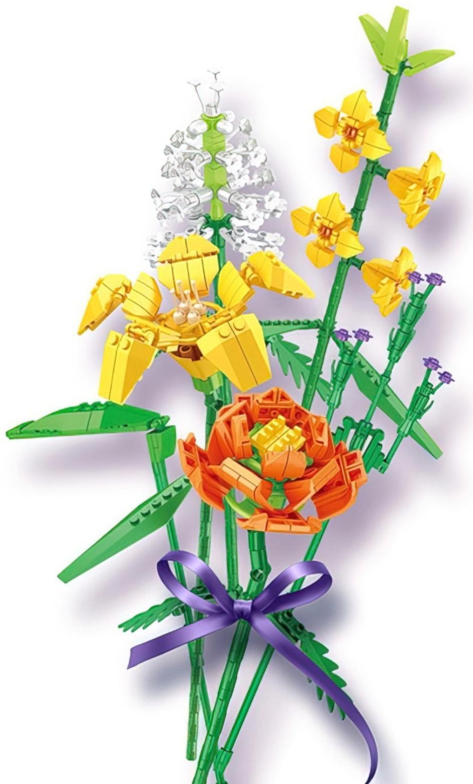 Конструктор Букет «Осенний», 465 деталей