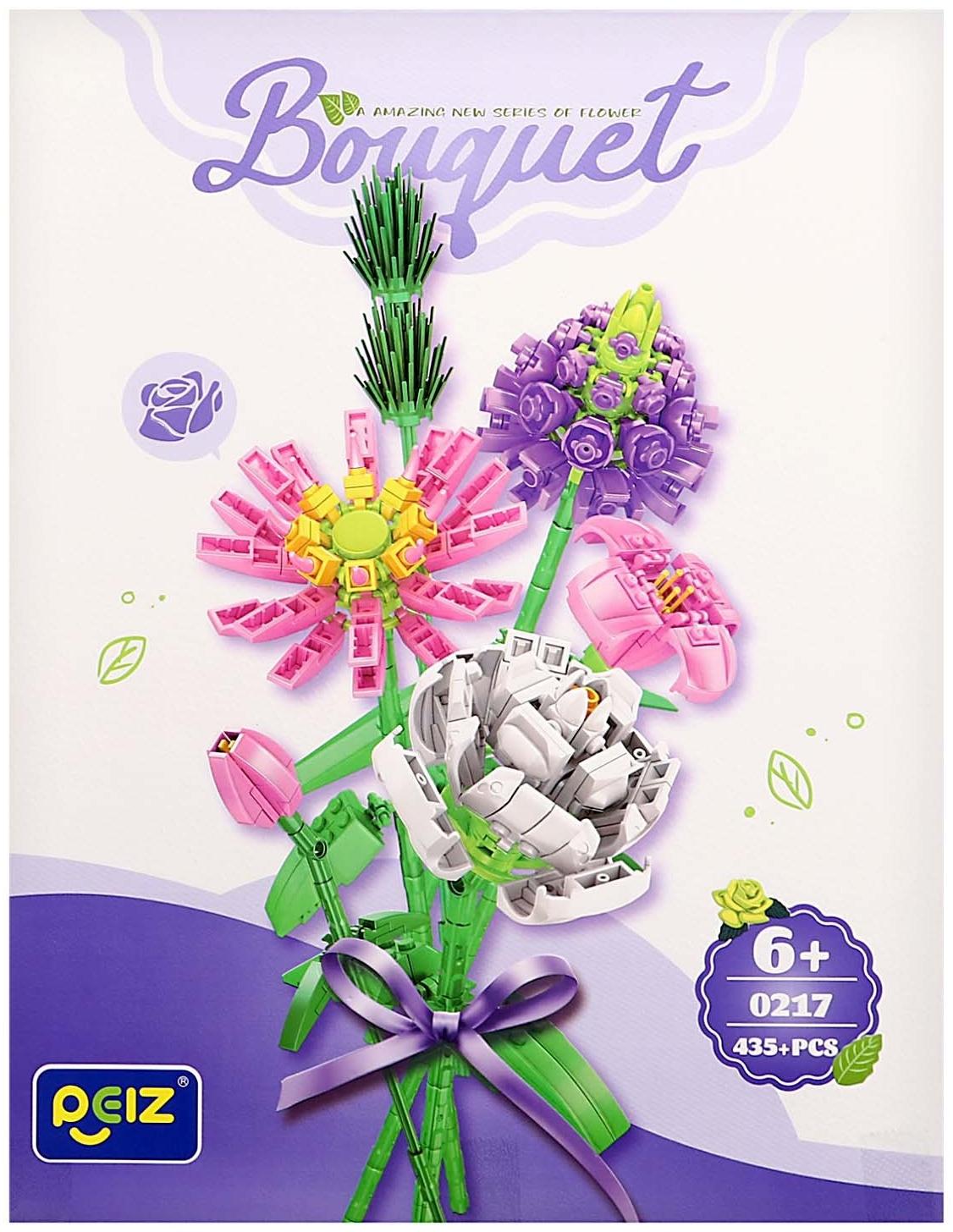 Конструктор Букет «Весна», 435 деталей