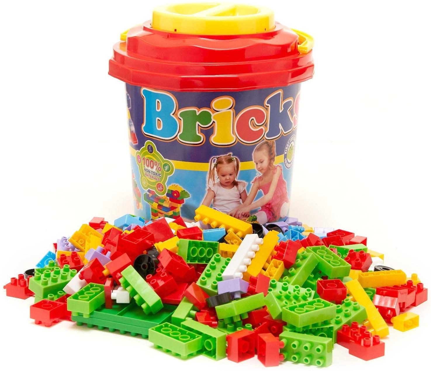 Конструктор BRICKS № 303, в ведре